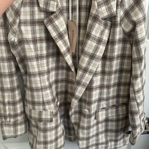 BCBG Casual Plaid Blazer